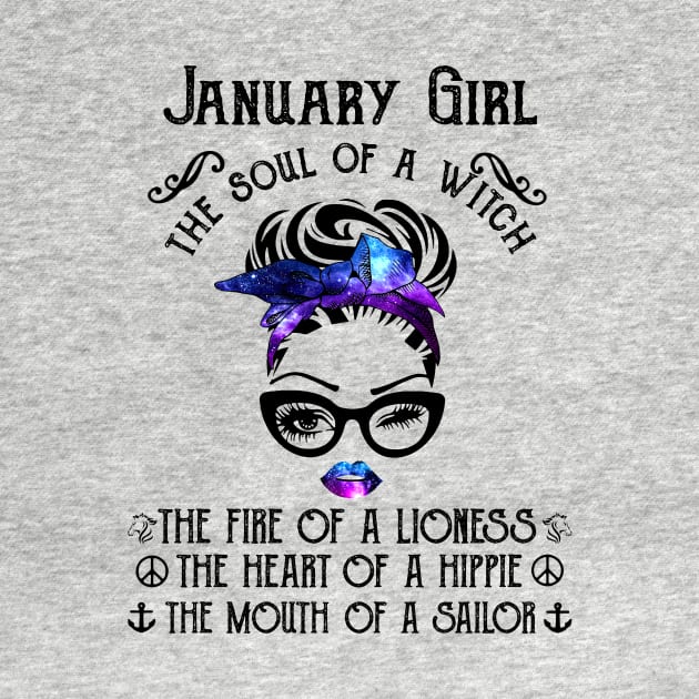 January Girl The Soul Of A Witch The Fire Of Lioness by trainerunderline